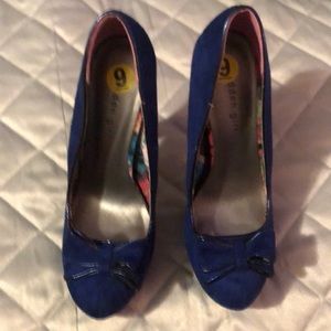 Steve Madden cobalt 5” heels..